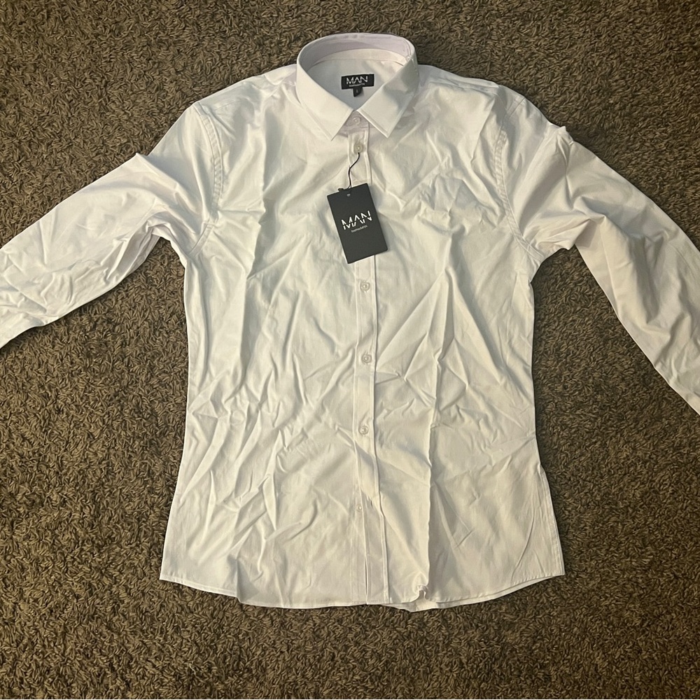 New Muscle Fit long sleeve shirt